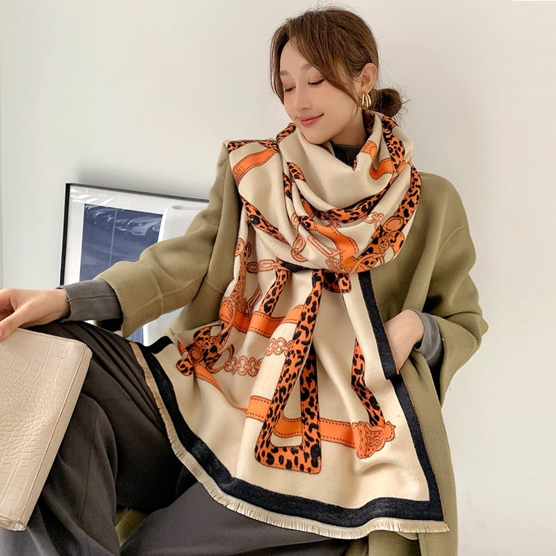 High-Quality Cashmere Women's Scarf for Winter