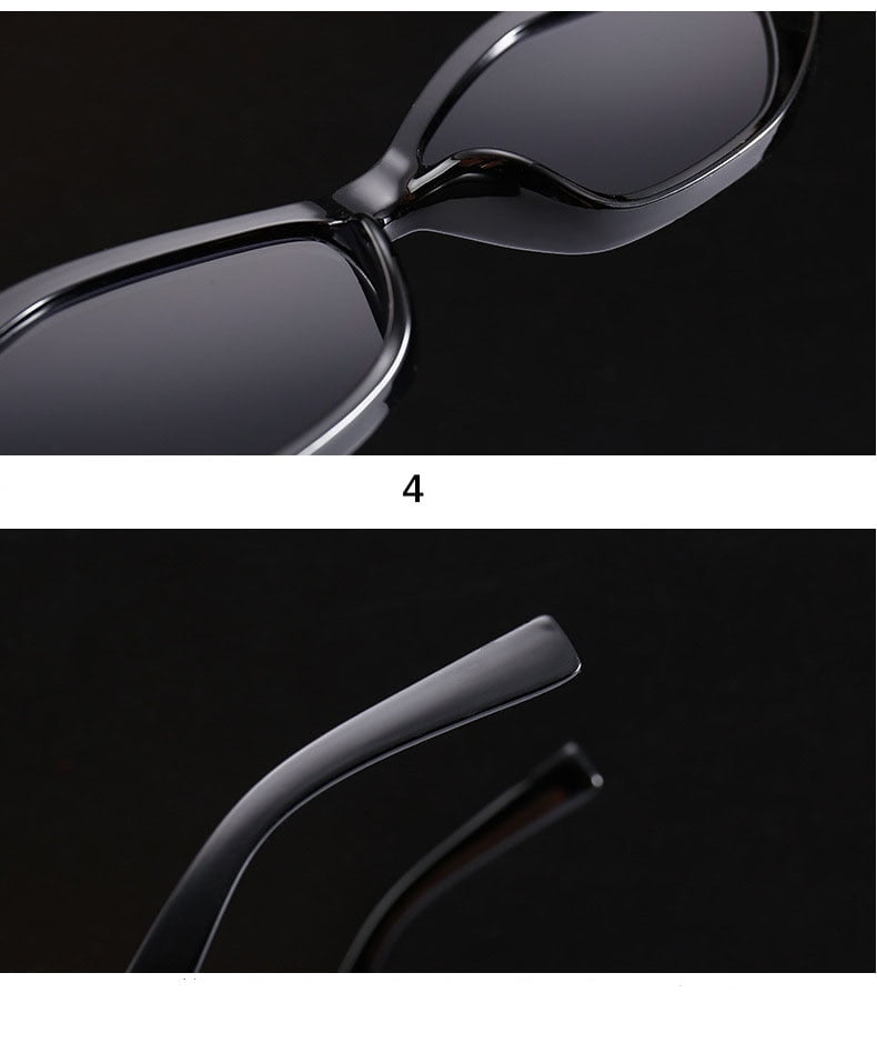 Women's Luxury Small Oval Sunglasses