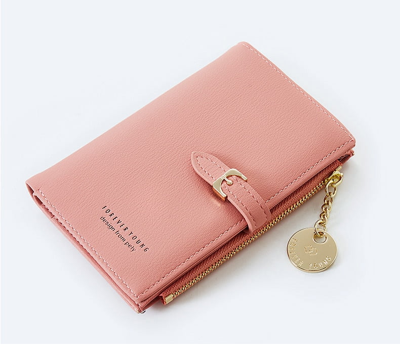 Women's PU Leather Short Wallet