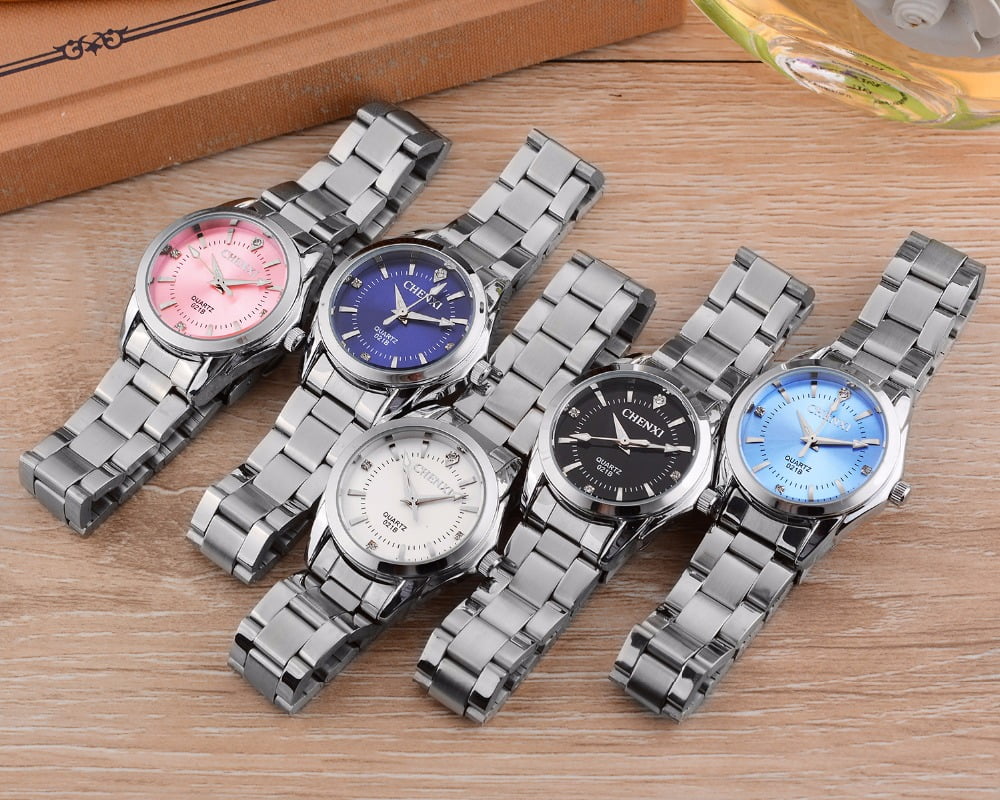 Women's Solid Stainless Steel Watches
