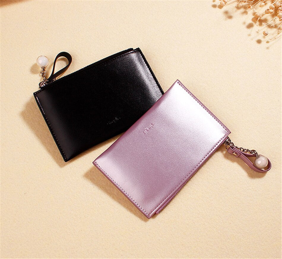 Women's Pearly Color Wallet