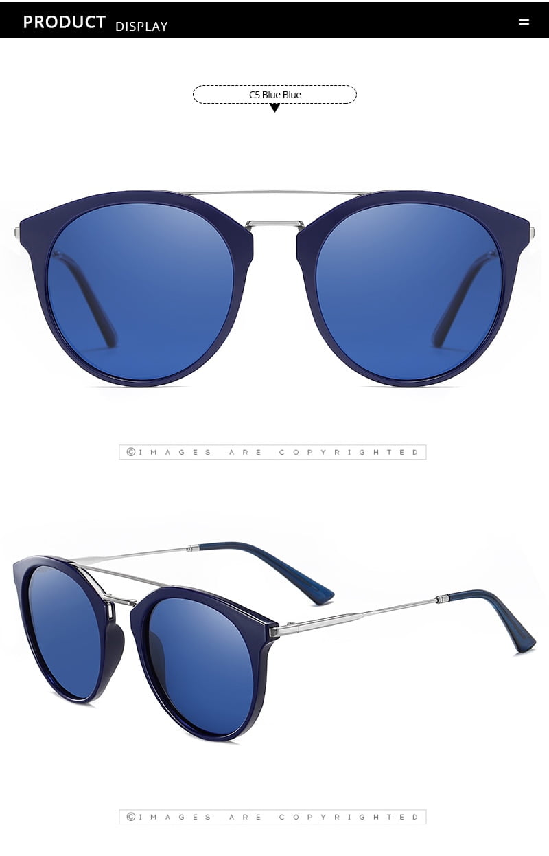 Designer Retro Pilot's Sunglasses