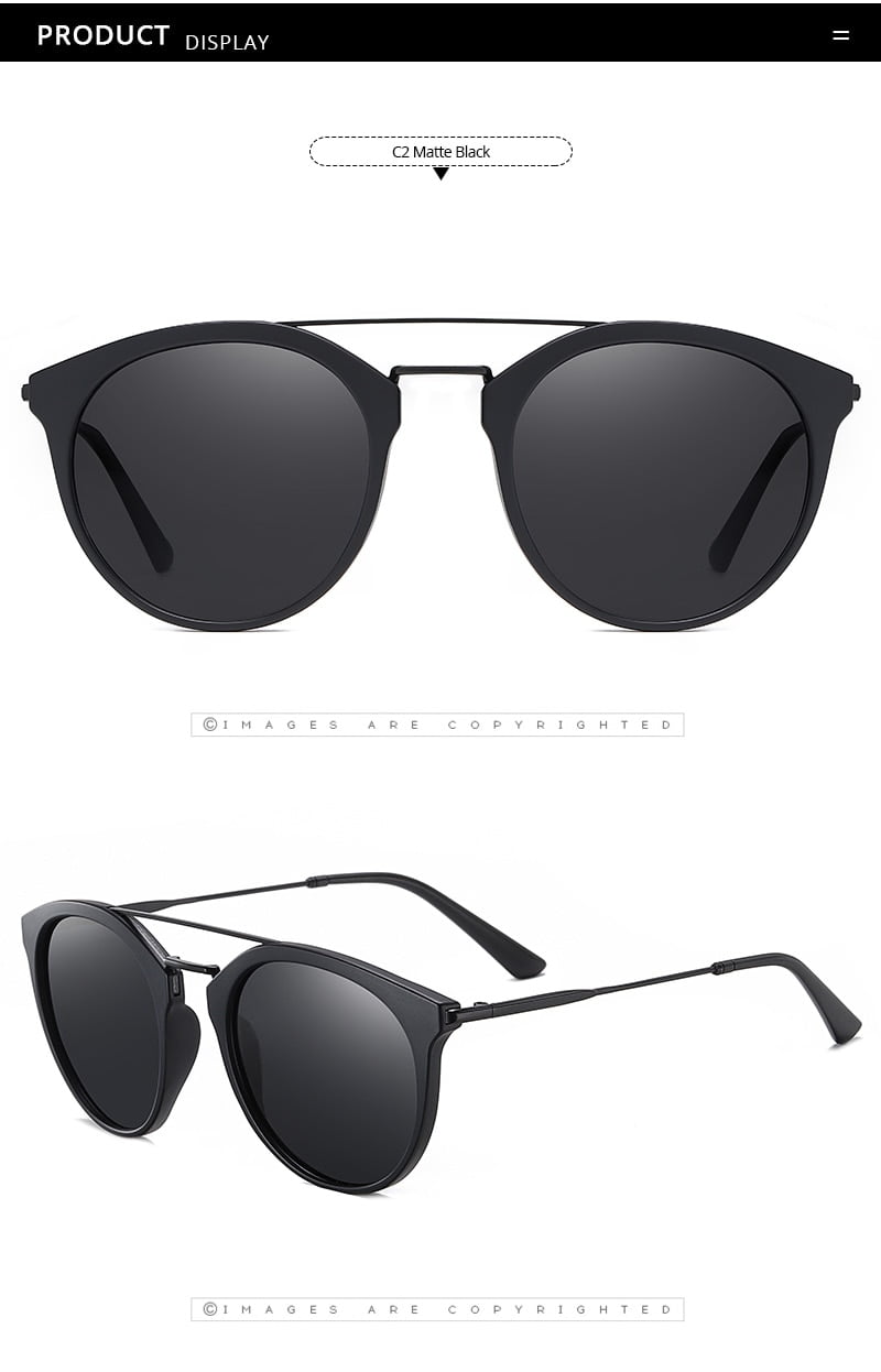 Designer Retro Pilot's Sunglasses