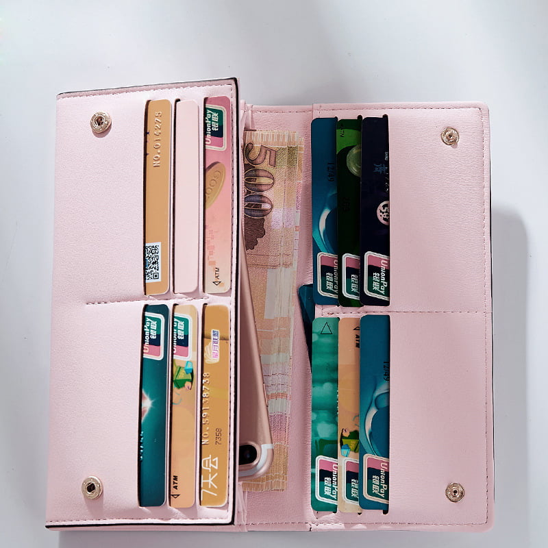 Women's Solid Color Elegant Wallet