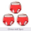 China Red 3pcs