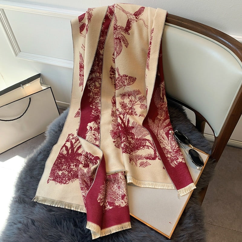Women's Floral Printed Scarf